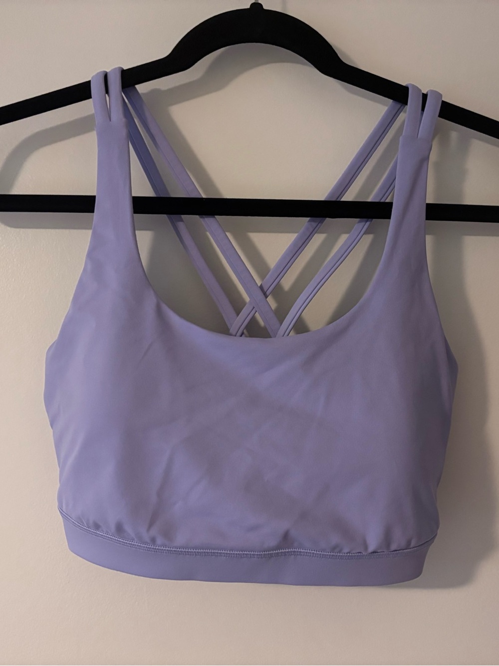 Lululemon Lilac Strappy Sports Bra